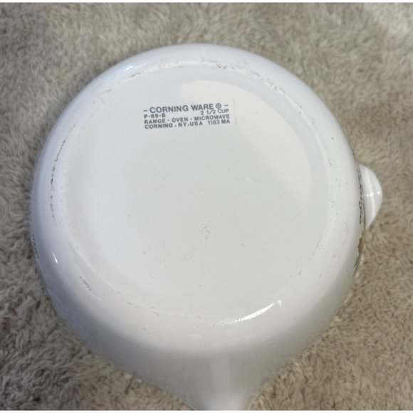 Corning Ware P-89-B 2 1/2 Cup La Sauge Sauce Pan White With Handle - Picture 8 of 10